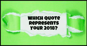Find Out Which Quote Represents Your 2018 Based On This Synonym Test