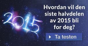 Hvordan vil den siste halvdelen av 2015 bli for deg?