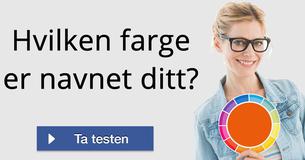 Hvilken farge er navnet ditt?