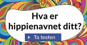 Hva er hippienavnet ditt?