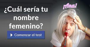 ¿Cuál sería tu nombre femenino?