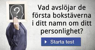 Vad avslöjar de första bokstäverna i ditt namn om ditt personlighet?