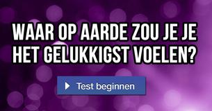 Waar op aarde zou je je het gelukkigst voelen?