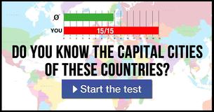 Do you know the capital cities of these countries?