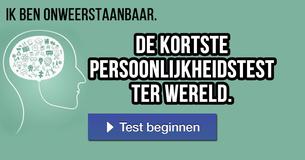 De kortste persoonlijkheidstest ter wereld.