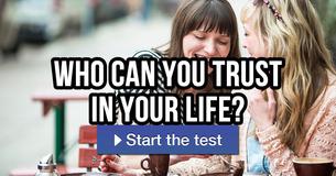 Who can you trust in your life?
