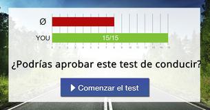¿Podrías aprobar este test de conducir?