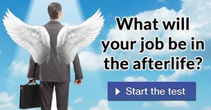 What will your job be in the afterlife?