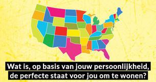 Wat is, op basis van jouw persoonlijkheid, de perfecte staat voor jou om te wonen?