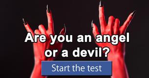 Are you an angel or a devil?
