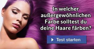 In welcher außergewöhnlichen Farbe solltest du deine Haare färben? 
