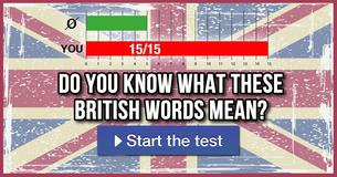 Do you know what these British words mean?