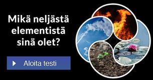 Mikä neljästä elementistä sinä olet?