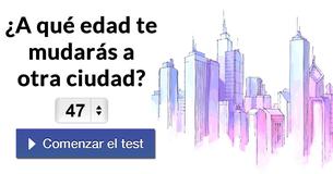 ¿A qué edad te mudarás a otra ciudad?