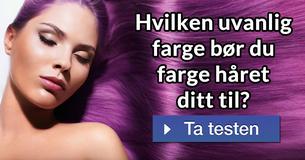 Hvilken uvanlig farge bør du farge håret ditt til?