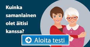 Kuinka samanlainen olet äitisi kanssa?
