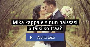 Mikä kappale sinun häissäsi pitäisi soittaa?