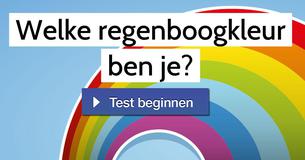 Welke regenboogkleur ben je?