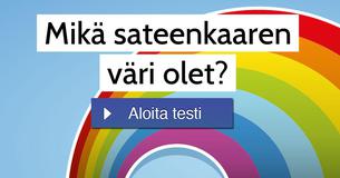 Mikä sateenkaaren väri olet?