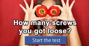How many screws have you got loose?