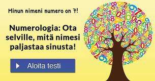 Numerologia: Ota selville, mitä nimesi paljastaa sinusta!