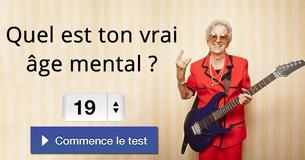 Quel est ton vrai âge mental ?