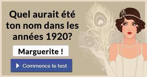 Quel aurait été ton nom dans les années 1920?