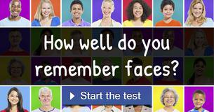 How well do you remember faces?