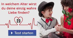 In welchem Alter wirst du deine einzig wahre Liebe finden? 