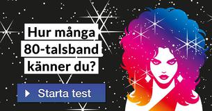 Hur många 80-talsband känner du till?