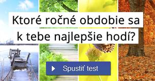 Ktoré ročné obdobie sa k tebe najlepšie hodí?