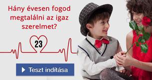 Hány évesen fogod megtalálni az igaz szerelmet?
