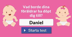 Vad borde dina föräldrar ha döpt dig till?