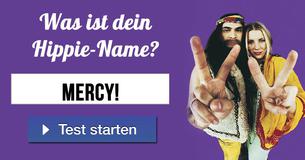 Was ist Dein Hippie-Name?