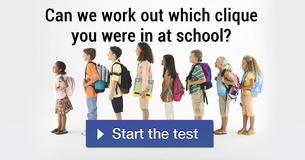 Can We Work Out Which Clique You Were In At School?