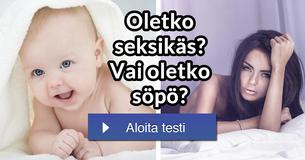 Oletko seksikäs? Vai oletko söpö?