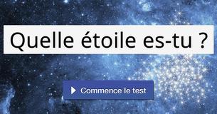 Quelle étoile es-tu ?