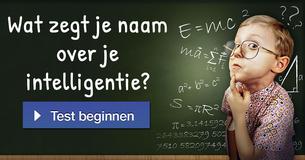 Wat zegt je naam over je intelligentie? 