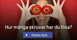 Hur många skruvar har du lösa?