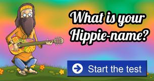 What is your Hippie-name?