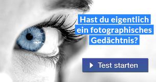 Hast du eigentlich ein fotographisches Gedächtnis?