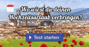 Wo wirst du deinen Hochzeitsurlaub verbringen?