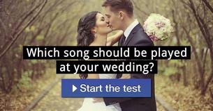 Which song should be played at your wedding?