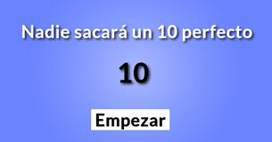 Nadie sacará un 10 en este test de conocimiento general