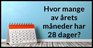 Kan du besvare disse 13 vanskelige spørsmålene om generell kunnskap?