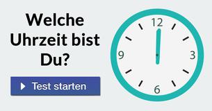 Welche Uhrzeit bist Du? 