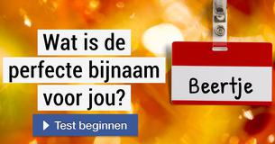 Wat is de perfecte bijnaam voor jou?