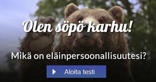 Mikä on eläinpersoonallisuutesi?