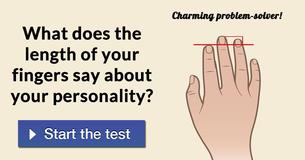 What Does The Length Of Your Fingers Say About Your Personality?