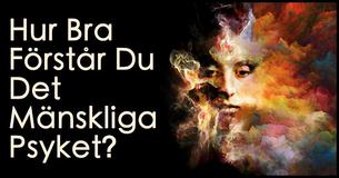 Hur väl förstår du det mänskliga psyket?
